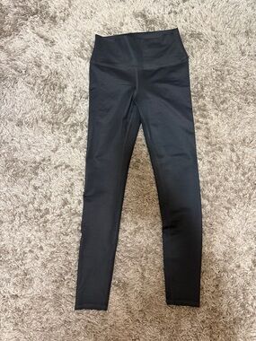 ALO Yoga Gray High-Rise Performance Leggings